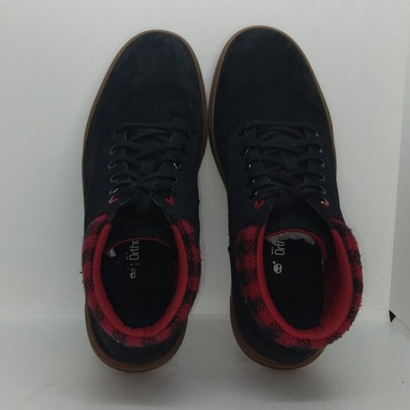 Timberland "Groveton" Mens Pre-owned Black Leather Chukka Boots - sz. 9 1/2M - Picture 3 of 6